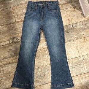 Kimes Ranch Blue Flare Wide Leg Jeans Classic Style